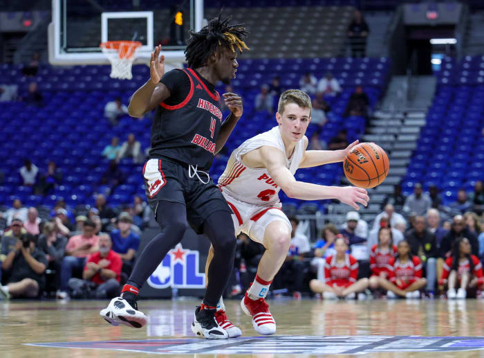 ponder hitchcock texas 3A basketball uil championship 2024 tommy hays Ponder vs Hitchcock12